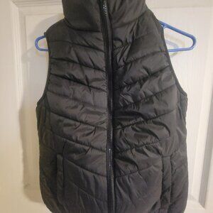 Arizona Jean Co Black Puffer Vest Size Small
